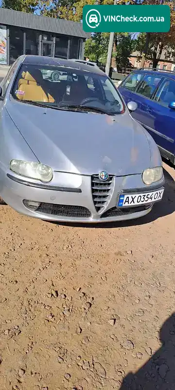Alfa Romeo 147 2001, фото з оголошення 1 з 8, VIN ZAR93700003017454