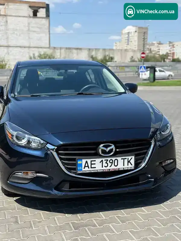 Mazda 3 2017, фото з оголошення 1 з 21, VIN 3MZBN1U75HM131356