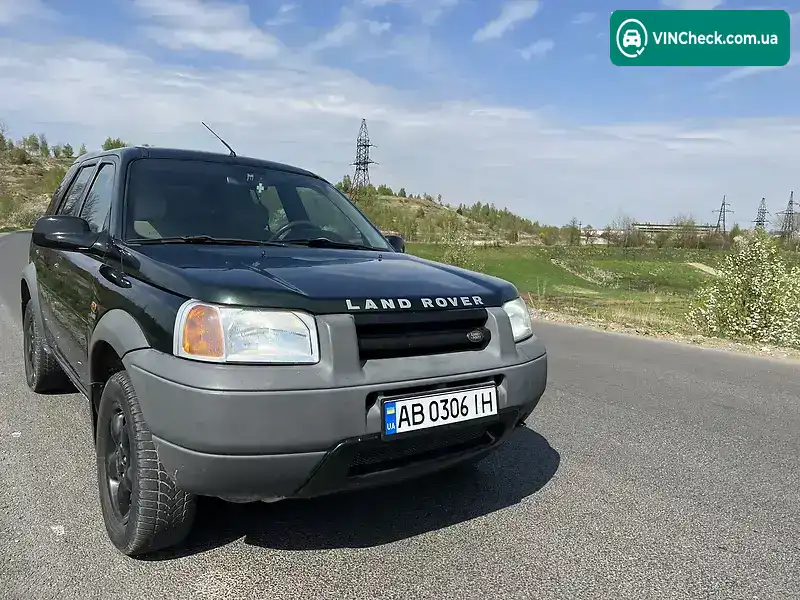 Land Rover Freelander 2002, фото з оголошення 2 з 5, VIN SALLLNABA82A37964