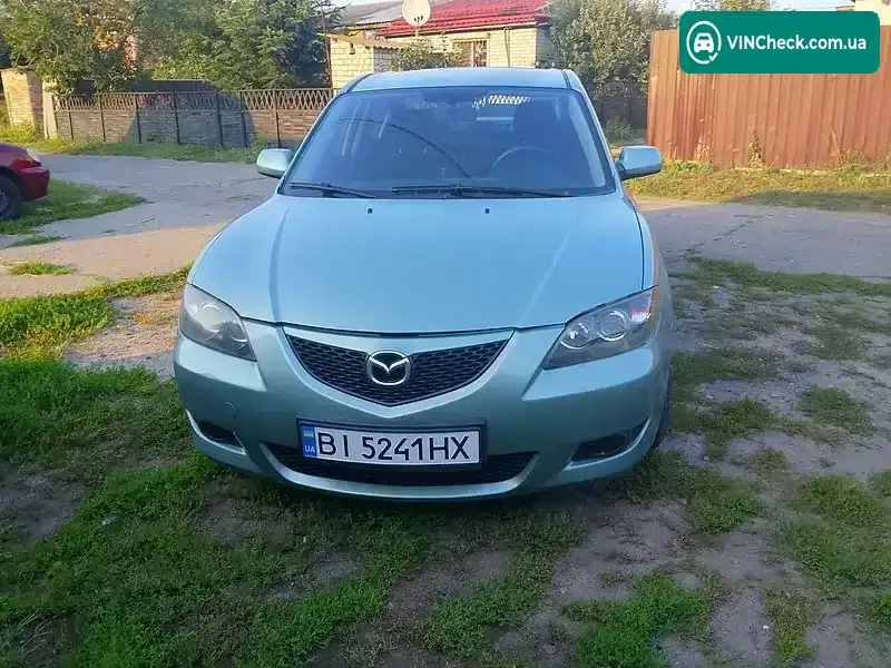 Mazda 3 2004, фото з оголошення 2 з 20, VIN JMZBK12Z551203367