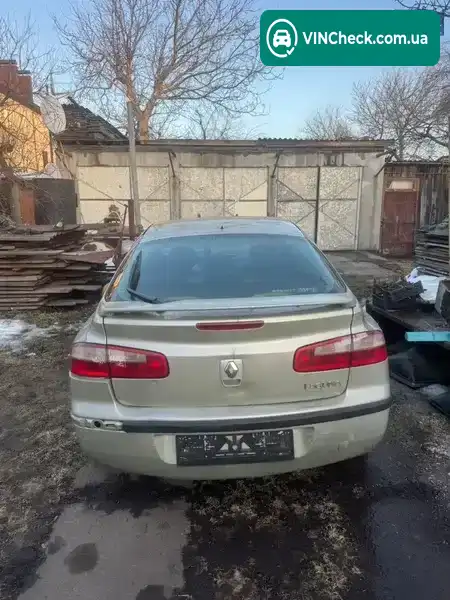 Renault Laguna 2002, фото з оголошення 2 з 11, VIN VF1BG0G0627391605