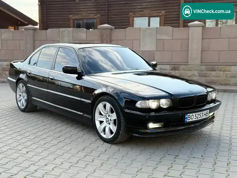 BMW 7 Series 2001, фото з оголошення 1 з 21, VIN WBAGE61010DN50928