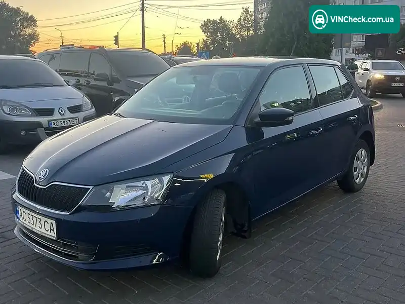 Skoda Fabia 2017, фото з оголошення 1 з 6, VIN TMBEP2NJ5JB500174
