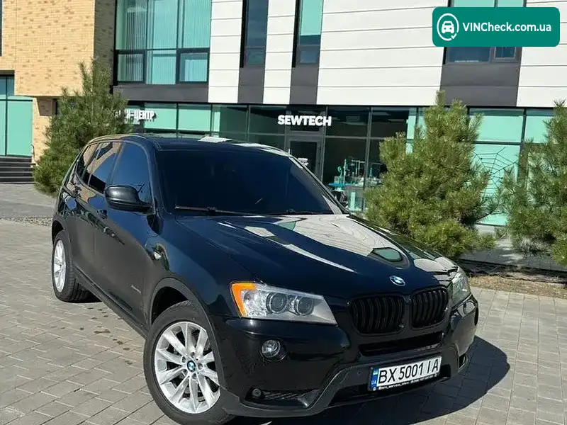BMW X3 2013, фото з оголошення 1 з 9, VIN 5UXWX9C57E0D12861