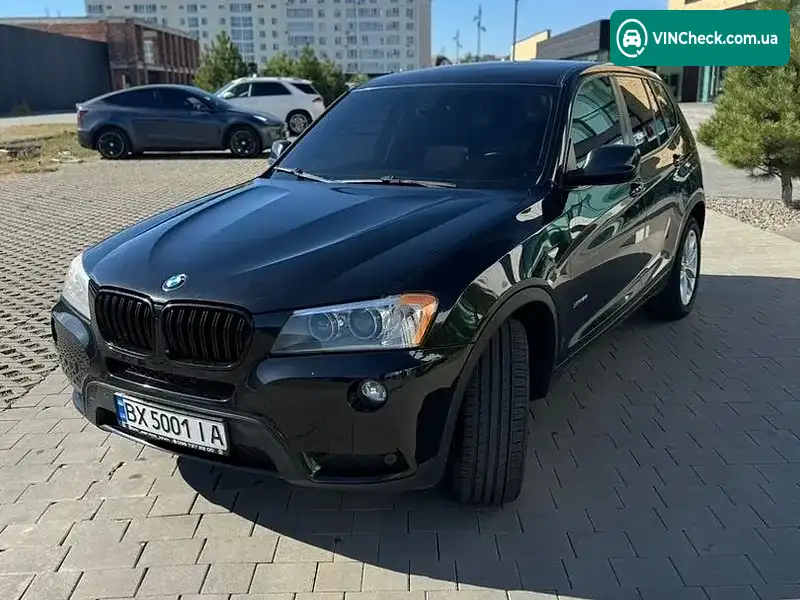 BMW X3 2013, фото з оголошення 2 з 9, VIN 5UXWX9C57E0D12861