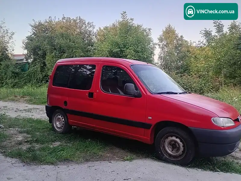 Peugeot Partner 2000, фото з оголошення 2 з 5, VIN VF35BWJZE60273859