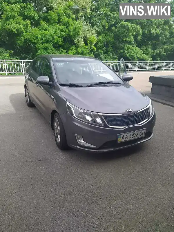 Kia Rio 2013, фото з оголошення 1 з 8, VIN Z94CB41AAER169893