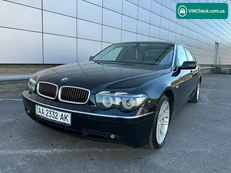 BMW 7 Series 2004, фото з оголошення 1 з 21, VIN WBAGN61000DP93811