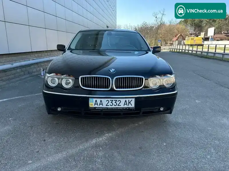 BMW 7 Series 2004, фото з оголошення 2 з 21, VIN WBAGN61000DP93811