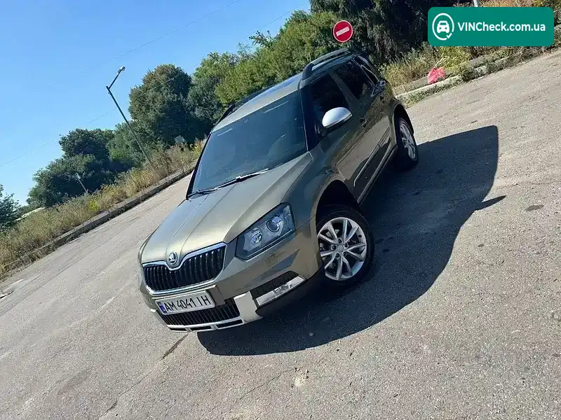 Skoda Yeti 2016, фото з оголошення 1 з 20, VIN TMBLD75L8G6032571