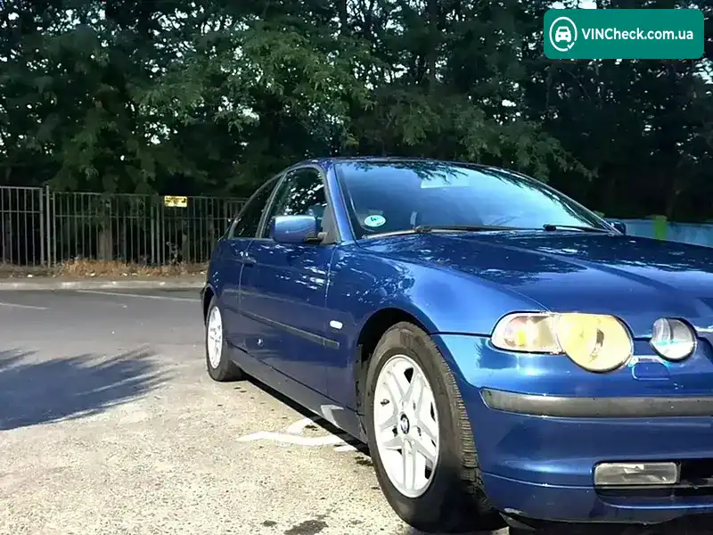 BMW 3 Series 2001, фото з оголошення 2 з 18, VIN WBAAT510X0FT55808