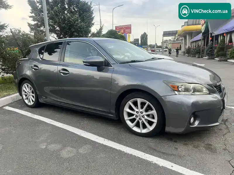 Lexus CT 2013, фото з оголошення 1 з 11, VIN JTHKD5BH4D2155091