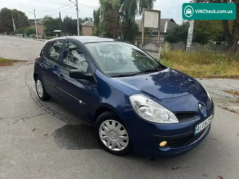 Renault Clio 2007, фото з оголошення 1 з 7, VIN VF1BR1J0H38632800