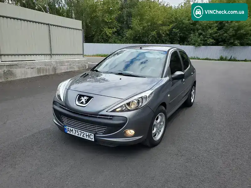 Peugeot 206 2009, фото з оголошення 1 з 10, VIN VF32MKFWA9Y017649