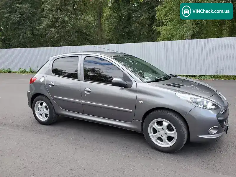 Peugeot 206 2009, фото з оголошення 2 з 10, VIN VF32MKFWA9Y017649