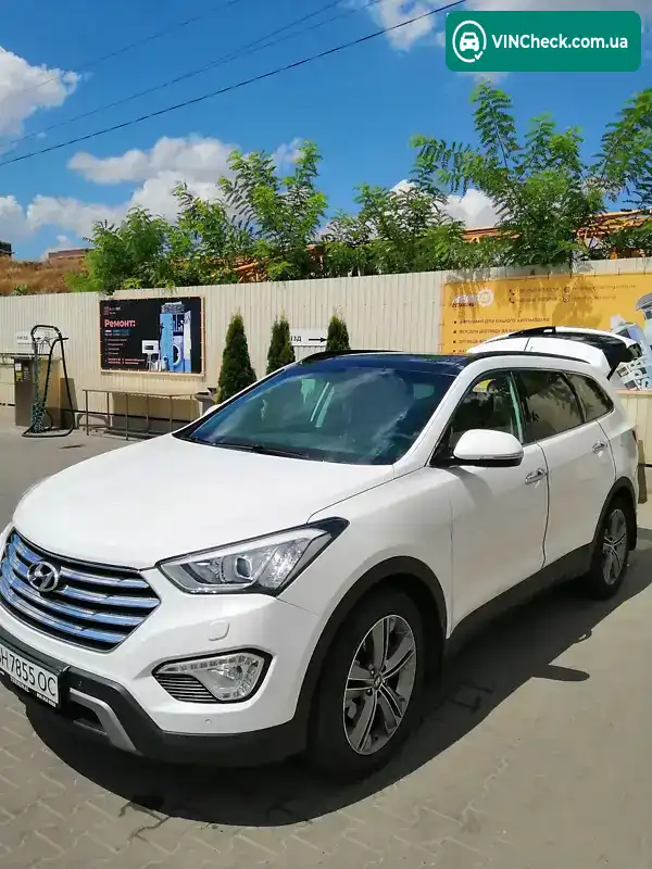 Hyundai Grand Santa Fe 2014, фото з оголошення 2 з 11, VIN KMHSN81DXEU049595