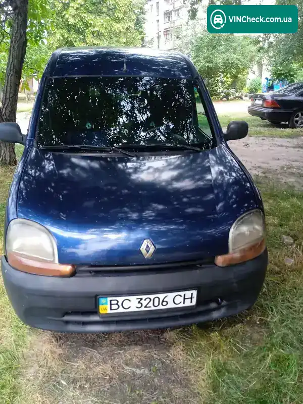 Renault Kangoo 2002, фото з оголошення 1 з 10, VIN VF1FC08AF27407305