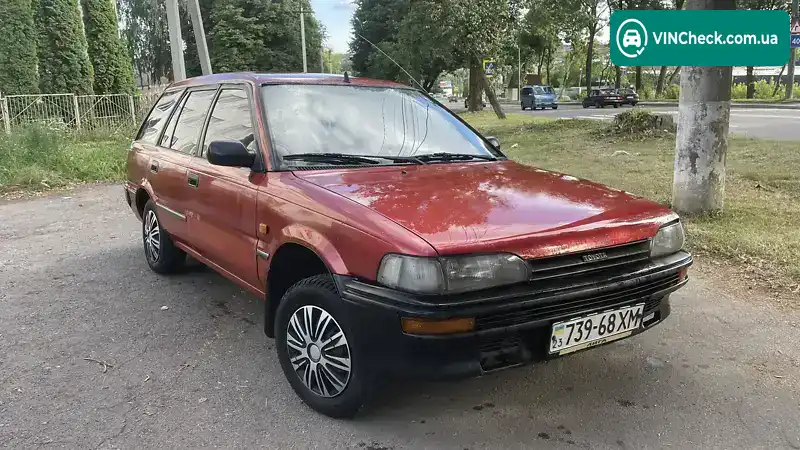 Toyota Corolla 1988, фото з оголошення 1 з 19, VIN JT1W0EE9003021217