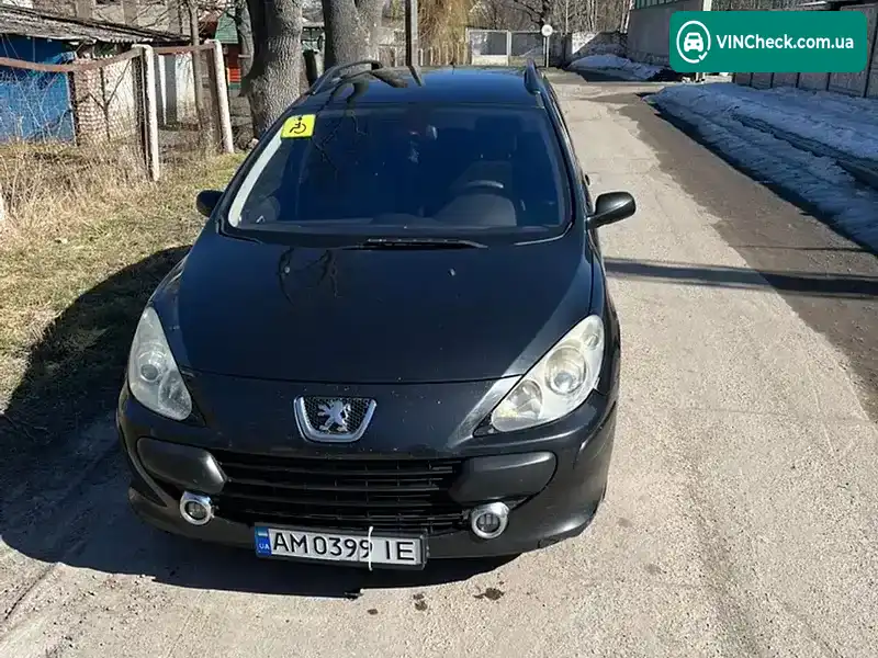 Peugeot 307 2007, фото з оголошення 1 з 13, VIN VF33ENFUF85074937