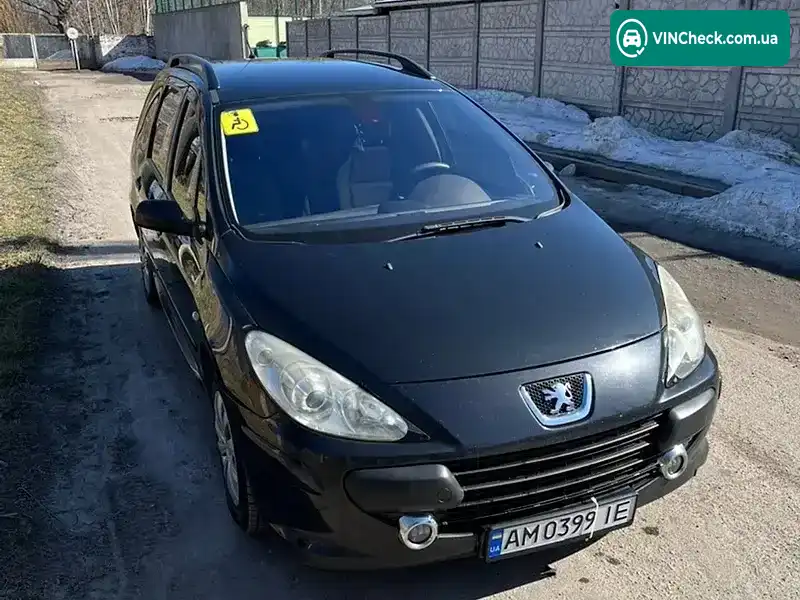 Peugeot 307 2007, фото з оголошення 2 з 13, VIN VF33ENFUF85074937