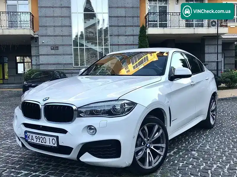 BMW X6 2018, фото з оголошення 1 з 18, VIN WBAKV210800Z83561
