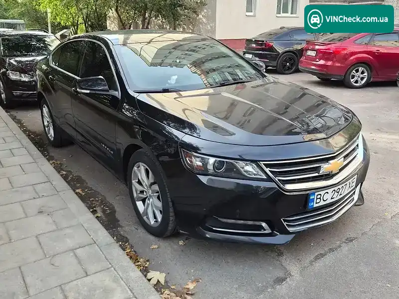 Chevrolet Impala 2018, фото з оголошення 1 з 11, VIN 2G1105S39J9154876