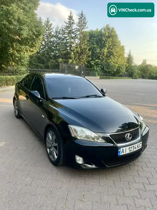 Lexus IS 2007, фото з оголошення 2 з 20, VIN JTHBG262502005092