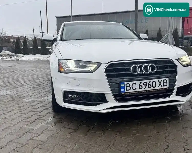 Audi A4 2014, фото з оголошення 2 з 8, VIN WAUEFAFLXFN001953