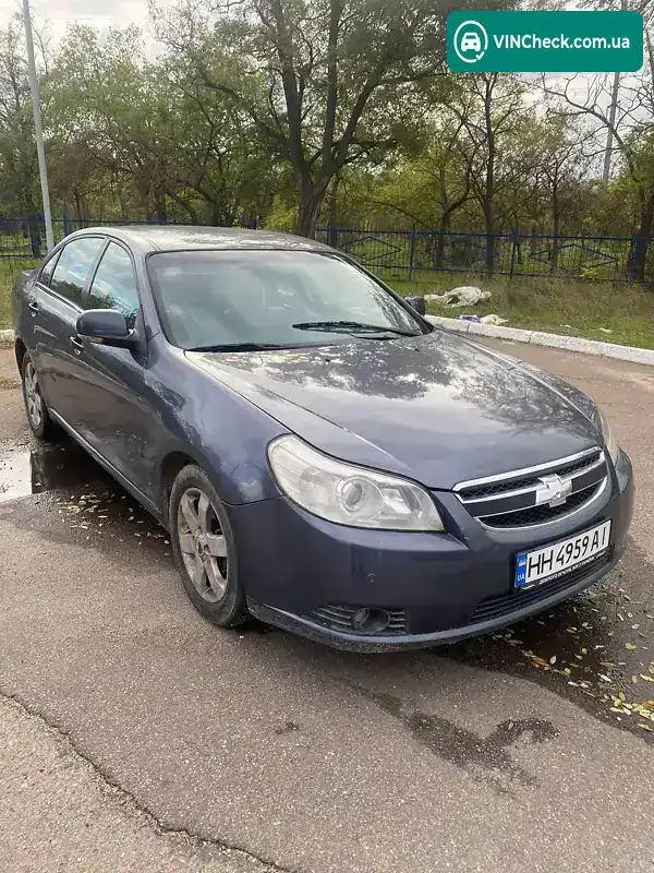Chevrolet Epica 2007, фото з оголошення 1 з 6, VIN Y6DLA69LE8B092930