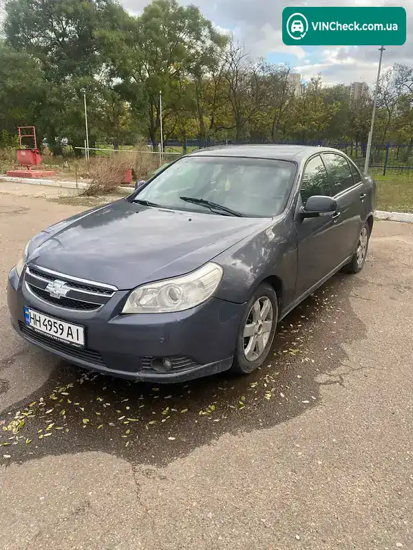 Chevrolet Epica 2007, фото з оголошення 2 з 6, VIN Y6DLA69LE8B092930