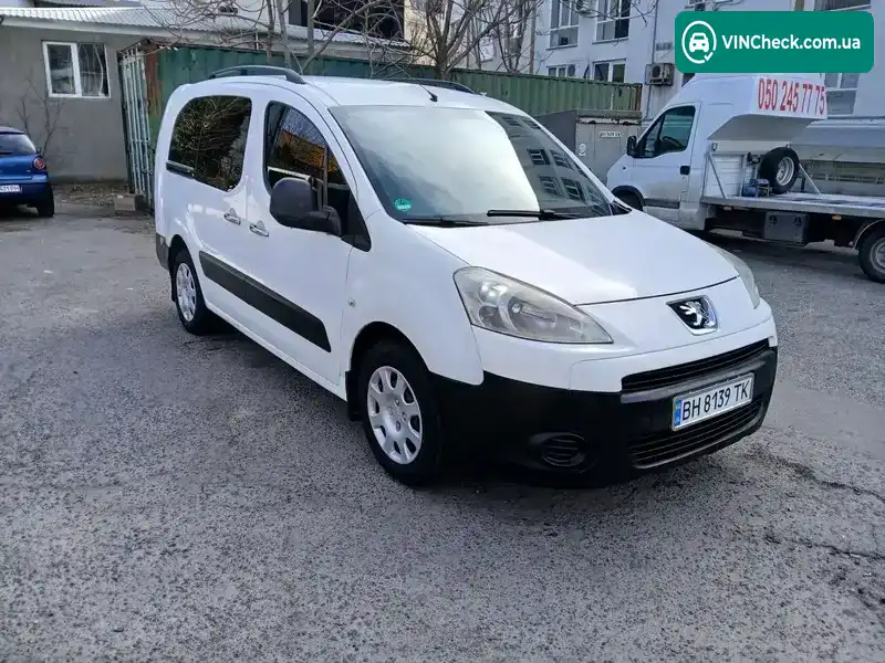 Peugeot Partner 2010, фото з оголошення 1 з 14, VIN VF37F9HXCAJ568645