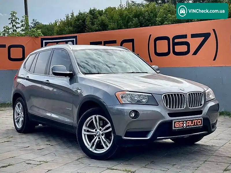 BMW X3 2013, фото з оголошення 1 з 20, VIN 5UXWX9C56D0D04815