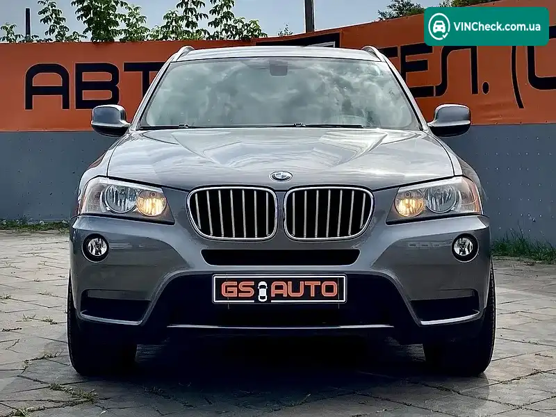 BMW X3 2013, фото з оголошення 2 з 20, VIN 5UXWX9C56D0D04815