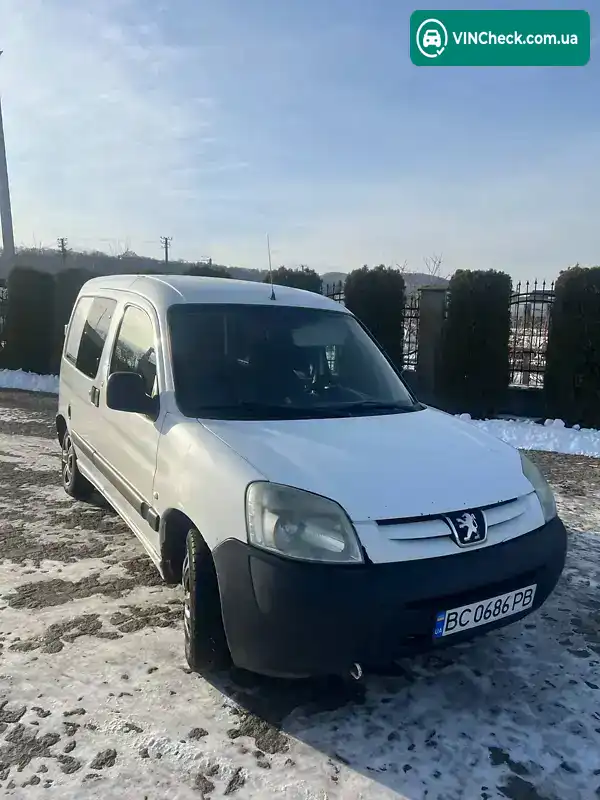 Peugeot Partner 2003, фото з оголошення 1 з 12, VIN VF3GBWJYB96035307