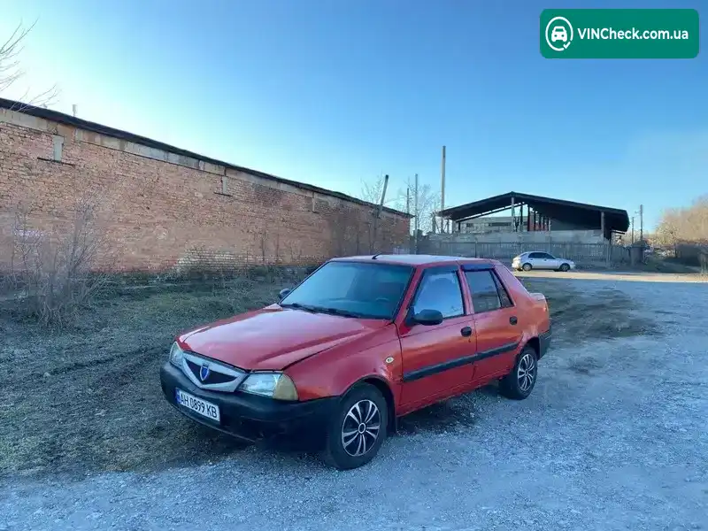 Dacia Solenza 2003, фото з оголошення 1 з 9, VIN Y6DR5A71533347764