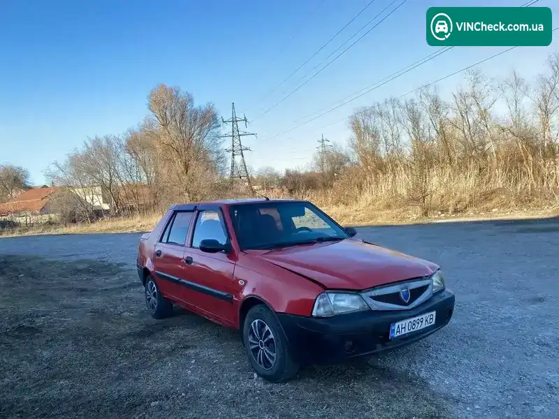 Dacia Solenza 2003, фото з оголошення 2 з 9, VIN Y6DR5A71533347764