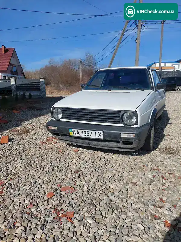 Volkswagen Golf 1988, фото з оголошення 1 з 8, VIN WVWZZZ19ZJW277798