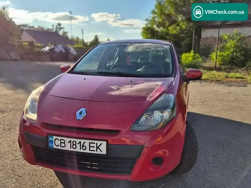Renault Clio 2011, фото з оголошення 1 з 13, VIN VF1BR1S0H45867284