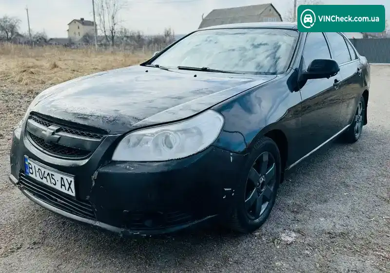 Chevrolet Epica 2008, фото з оголошення 1 з 13, VIN KL1LF69KE8B125094