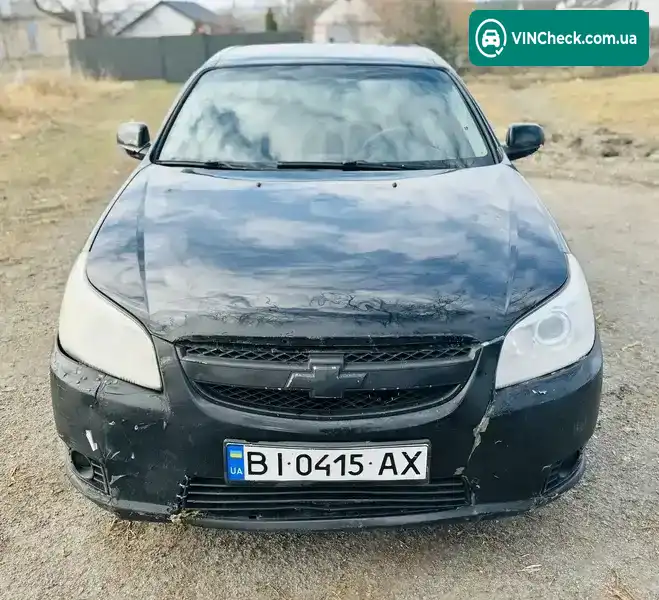 Chevrolet Epica 2008, фото з оголошення 2 з 13, VIN KL1LF69KE8B125094