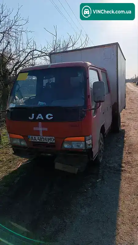 JAC HFC 1020KR 2008, фото з оголошення 1 з 3, VIN LJ11PAAB386002934