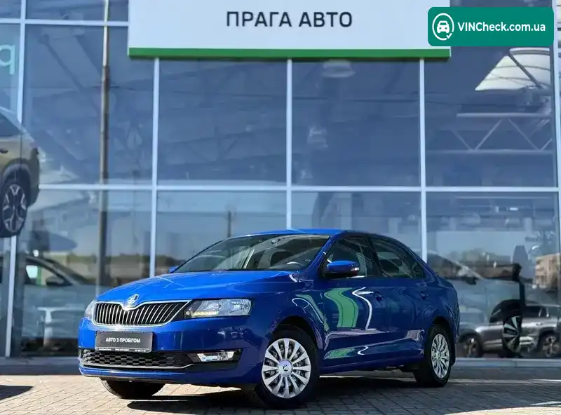 Skoda Rapid 2018, фото з оголошення 1 з 21, VIN TMBAP2NH1KB100125