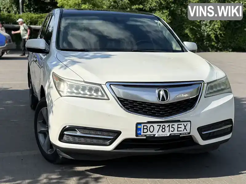 Acura MDX 2016, фото з оголошення 2 з 21, VIN 5FRYD3H2XGB015517
