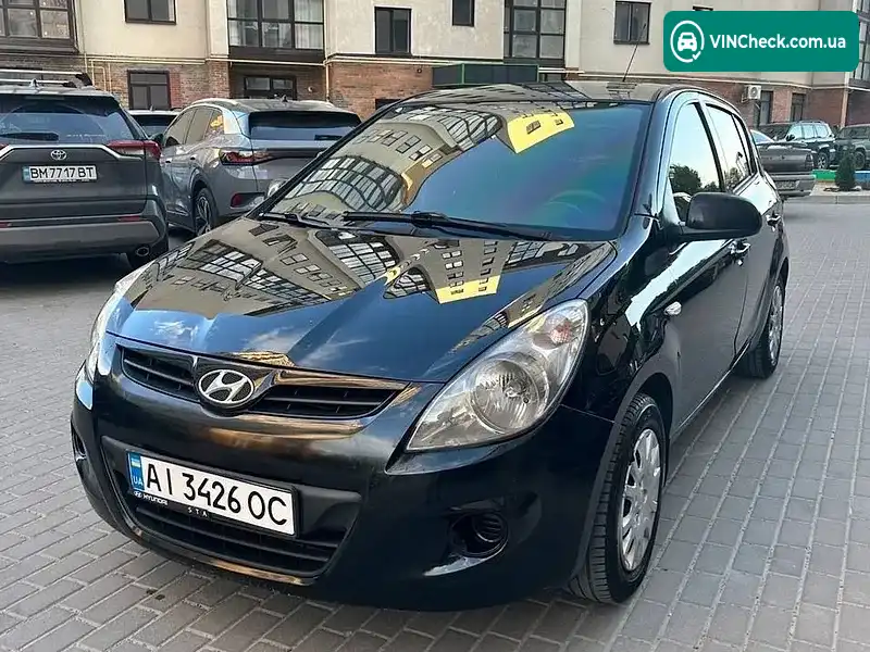 Hyundai i20 2011, фото з оголошення 1 з 10, VIN NLHBB51BACZ087092