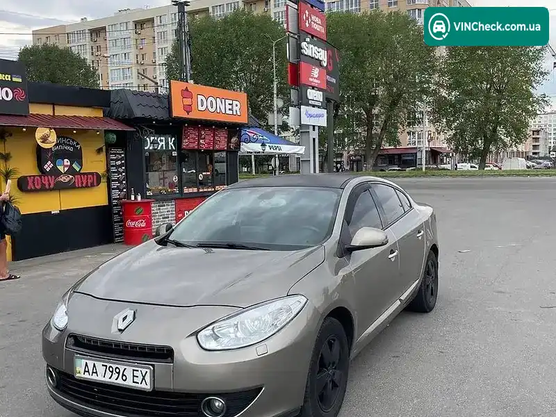 Renault Fluence 2011, фото з оголошення 1 з 8, VIN VF1LZBT0646036118