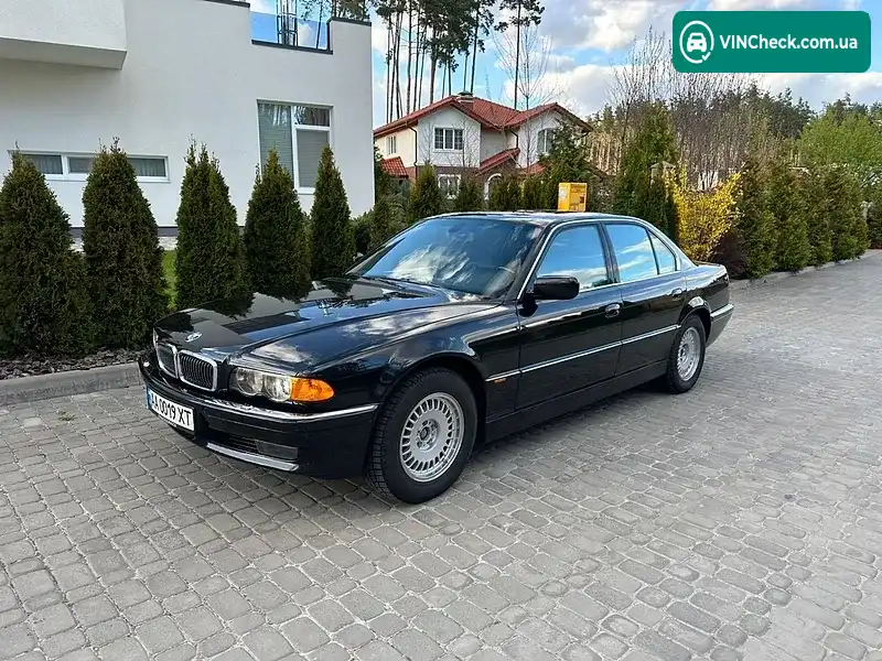 BMW 7 Series 2000, фото з оголошення 2 з 20, VIN WBAGG010X0DD94057