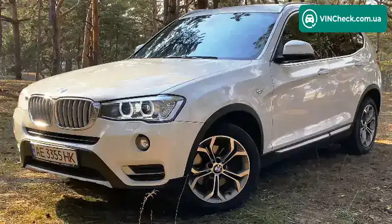 BMW X3 2017, фото з оголошення 1 з 14, VIN WBAWX310300L79773