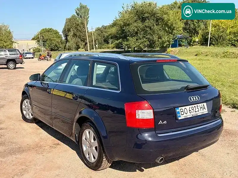Audi A4 2003, фото з оголошення 2 з 19, VIN WAUZZZ8E54A083939
