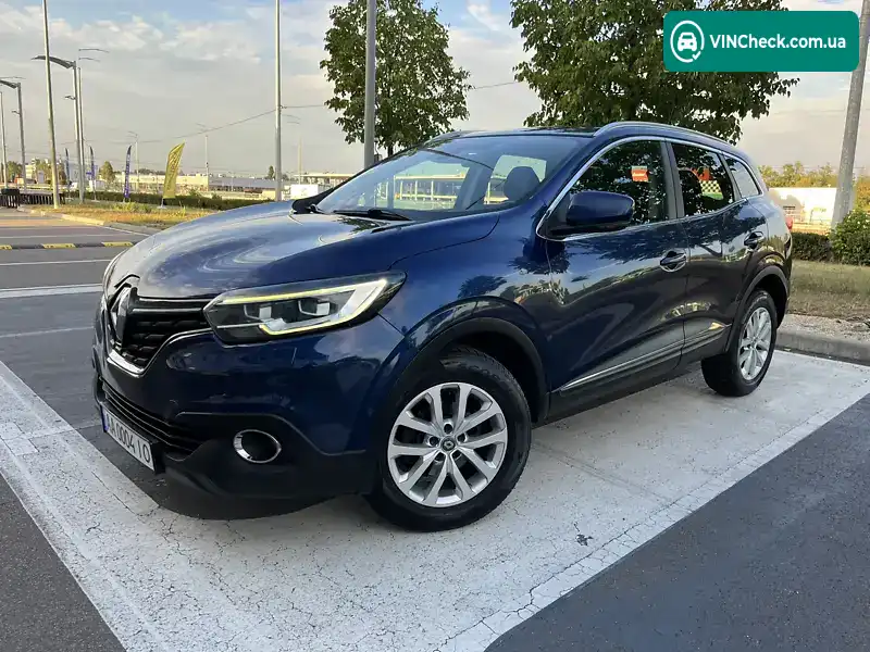 Renault Kadjar 2016, фото з оголошення 1 з 20, VIN VF1RFE00356040630