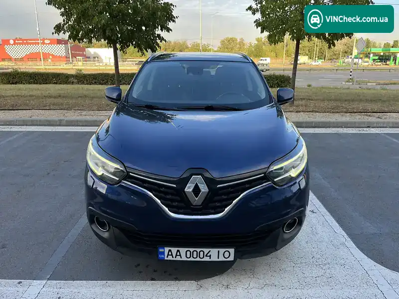 Renault Kadjar 2016, фото з оголошення 2 з 20, VIN VF1RFE00356040630